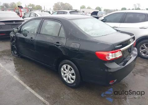 2011 Toyota Corolla Base from USA, damaged, VIN 2T1BU4EE4BC685699